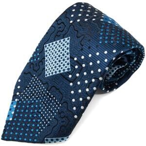 JCPenney Vintage Retro Blue 60s 70s Necktie Neck Tie